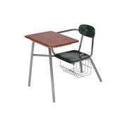 Legacy Combo Desk w/ Book Basket & Armrest